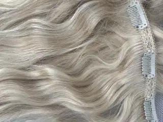 Ægte menneskehår / clip-in extensions