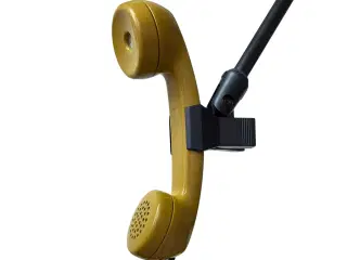 Retro telefon mikrofon (Grøn)