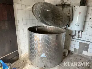 Mælketank 1200 liters Røka