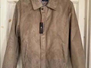 Herre jakke, Smart Let Ruskind/Nubuck mikrofiber.