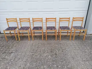 Spisebordsstole i Bøg