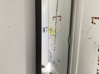 Skoskab med spejllåge låge spejl 