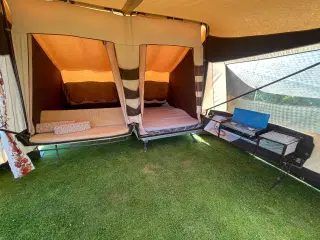 CAMP-LET Velholdt camplet teltvogn klar til eventy