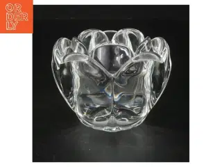 glas lysestage (str. Ø 10 cm)