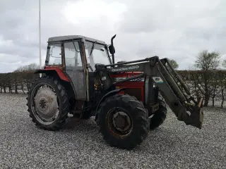 Massey Ferguson 390, 4wd traktor med frontlæsser