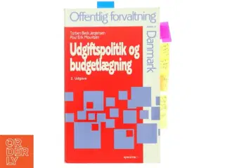 Udgiftspolitik og budgetlægning (Bog)