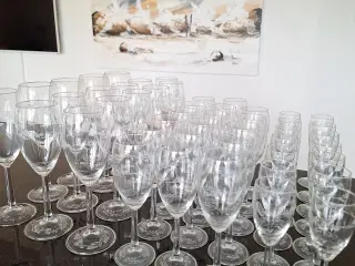 Mads Stage vinglas - i alt 47 stk.