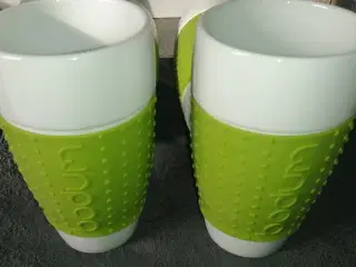 4 NYE BODUM THERMO KOPPER, 0,4 CL.