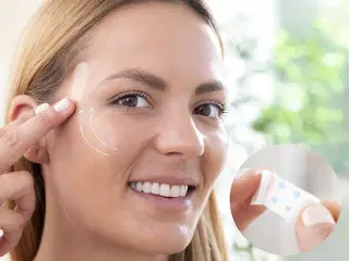 Liftrik usynlige ansigtsløft-plastre - 40 stk