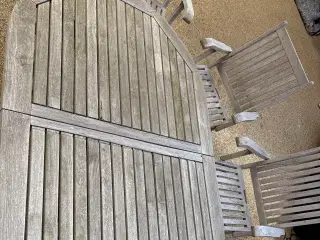 Teak udtræks havebord Royale Teak