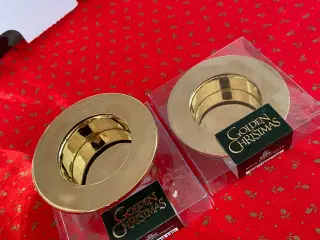 Fyrfadsstager Golden Christmas