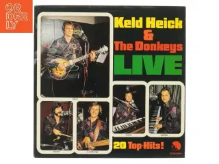 Keld Heick & The Donkeys Live LP fra EMI Electric & Musical Industries