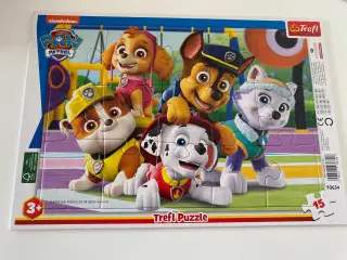 Paw Patrol puslespil 