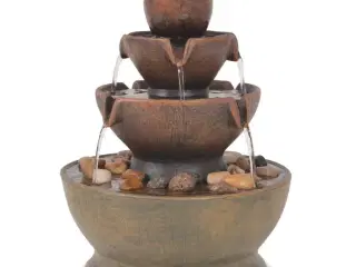 Indendørs fontæne med pumpe polyresin