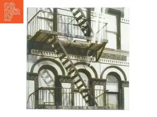 Fotoplade med brandtrappe motiv (str. 30 x 30 cm)