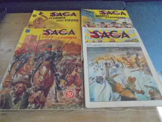 4 numre af magasinet ”SAGA” – fra 1942/43  