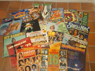 Samling af tyske LP-plader