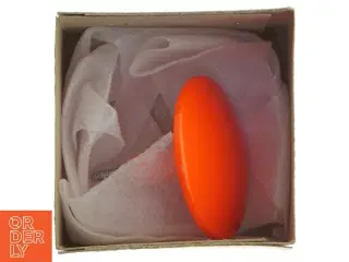 Orange vægknop fra Stilleben (str. Ø 9 cm)