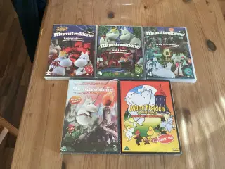 Mumitroldene Bøger, Dvd, Spil, Figur.