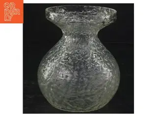 Hyacintglas med boblestruktur (str. 12 x 10 cm)