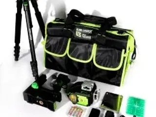 Elma Laser X360-3 kit, linjelaser sæt med trefod og taske