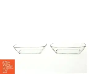 Glas-skåle fra Lav (str. 19 x 14 x 4 cm)