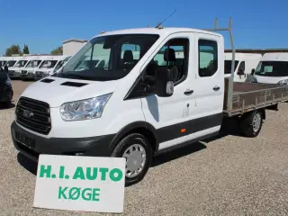 Ford Transit 350 L4 Chassis 2,0 TDCi 170 Mandskabsvogn m/lad RWD