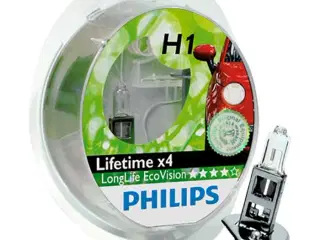 Philips LongLife EcoVision H1 55W 12V - Sæt