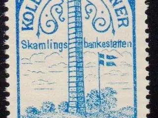Kolding Sydbaner - Godsfrimærke - 25 Øre - Ustemplet