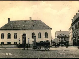 Faaborg - Torvet - Varehus A. Halds Forlag u/n - Brugt