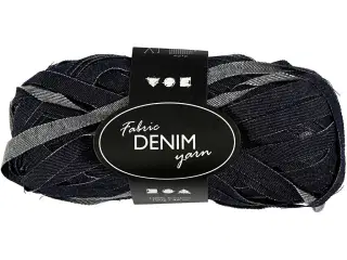 Denim Stofgarn, L: 45 M, blå, 100g/ 1 ngl.