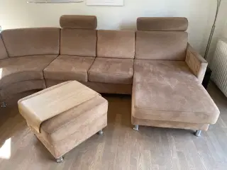 Hjørnesofa med chaiselong 