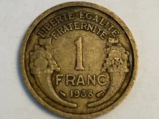 1 Franc France 1938