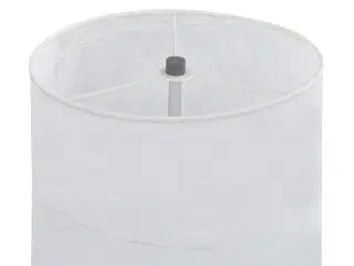 Gulvlampe med fod 121 cm E27 hvid