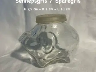 Sennepsgris / sparegris