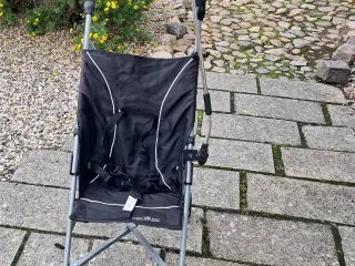 Paraply klapvogn med parasol
