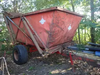 Spragelse Højtipvogn, 7 ton Ristebund