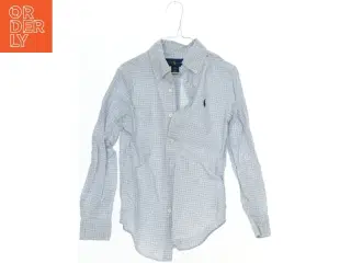 Langærmet Skjorte med Rutemønster fra Ralph Lauren (str. 128)