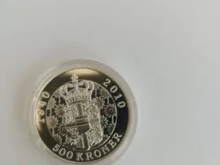 Sølv 500 kr. 1940-2010. Den Kgl. Mønt 