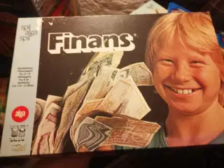 Gammelt Retro Finans Brætspil