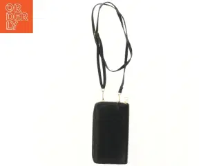 Sort taske med rem (str. 21x12 cm)