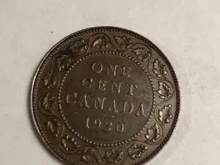 One cent Canada 1920