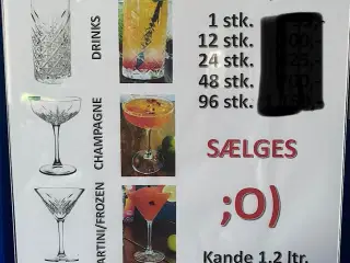 Barglas -drinks, cocktail, champagneglas