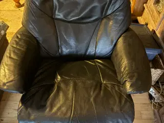 Lænestol m Fodskamle