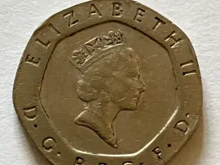 20 Pence England 1987