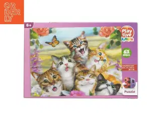 3D puslespil med katte
