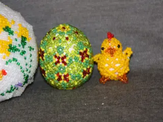 Pynt til Påske Påskeæg 5 cm, Lysestager, 