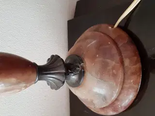 Gammel marmor lampe