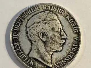Funf Mark 1904 A Germany - Renset