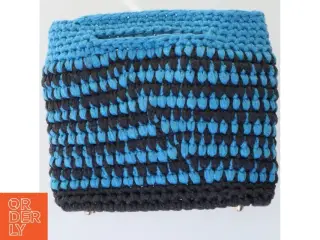 Hæklet taske (str. 19 x 4 x 16 cm)